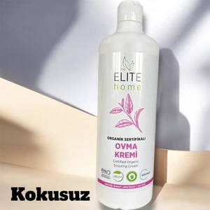 The Elite Home Organik Sertifikalı Ovma Kremi 750 gr kokusuz
