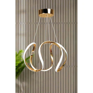 Clasy Model Gold Kaplama Metal Salon Mutfak Oturma Yatak Odası Modern LED Beyaz Işık Avize