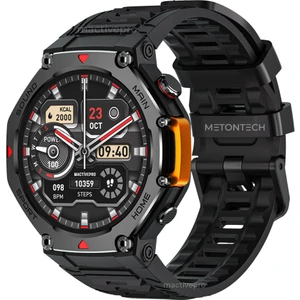 Watch T-Ranger Ultra Akıllı Saat Outdoor Güçlü ve Dayanıklı Tasarım | Gelişmiş Batarya Performansı Navigasyon Siyah Mactivepro - Harvox