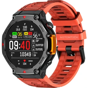 Watch T-Ranger Ultra Akıllı Saat Outdoor Güçlü ve Dayanıklı Tasarım | Gelişmiş Batarya Performansı Navigasyon Karnaval Kırmızı Mactivepro - Harvox