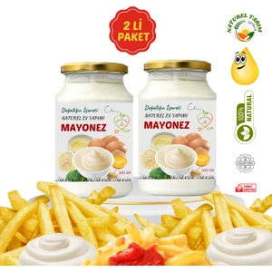 Naturel Tarım Ev Yapımı Mayonez 2 Li Paket