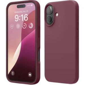 Apple Iphone 16 Uyumlu Kılıf Yumuşak Silikon Içi Kadife Lansman Kapak .
