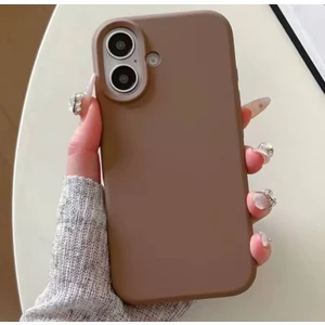 Apple Iphone 16 Uyumlu Kılıf Yumuşak Silikon Içi Kadife Lansman Kapak .