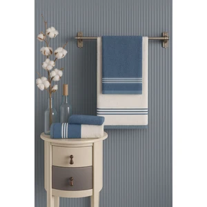 Banyo Havlu Seti- Hamam Seti-Banyo Havlusu ve Saç Havlusu Seti ( 2 Adet 50 x 90  cm  + 2 Adet 70 x 140  cm )