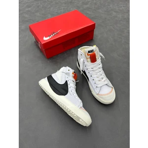 Blazer Mid 77 Jumbo DD3111-100 Günlük Sneaker Mavi Renk Spor Ayakkabı
