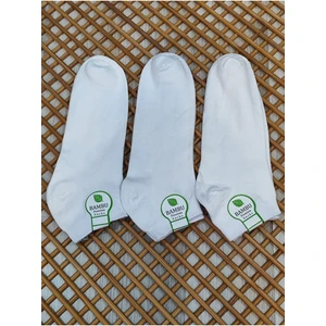 Rocks For Bambu Patik Erkek 3 Çift Dikişsiz Çorap
