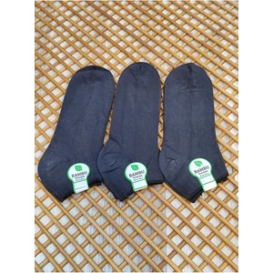 Rocks For Bambu Patik Erkek 3 Çift Dikişsiz Çorap