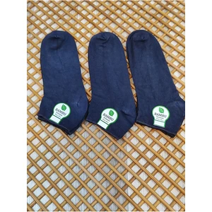 Rocks For Bambu Patik Erkek 3 Çift Dikişsiz Çorap