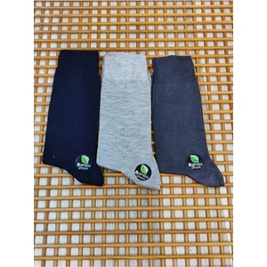 Rocks For Bambu Soket Erkek 3 Çift Dikişsiz Çorap