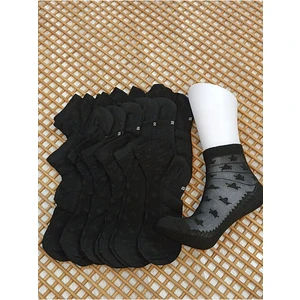 Rocks For Penye Tüllü Patik Kadın 12 Çift Çorap