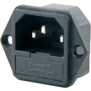 IC-213 C7 Şase Erkek Power Soket Erkek Fuseli Kulaklı (AC04)