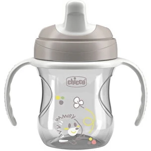 Yarı Yumuşak Uçlu Alıştırma Bardağı 200 ml 6 Aylık ve Üstü Bebekler İçin BPA İçermez