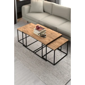 Orta Sehpa-Zigon Yan Sehpa Flora Set