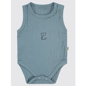 Civil Baby Bebek Çıtçıtlı Badi 1-18 Ay Mavi