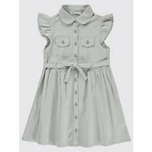 Civil Girls Kız Çocuk Elbise 6-9 Yaş Bej