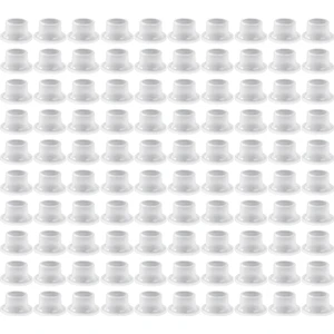 Musluk Sızdırmazlık Contası Boru Hortumu Silikon Sıhhi Tesisat Tıkacı Sızıntıyı Önler Şeffaf Beyaz 50 Adet (Yurt Dışından)