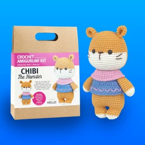 Tığ Işi Amigurumi Yapım Kiti (Chibi The Hamster)