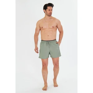 Erkek Deniz Şort Mayo Haki 3270-H