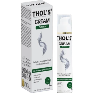 "thol's Cream Defence (TB22) Fluid  Bakım Kremi- 50 ml  Yağlı ve Akneye Eğilimli Ciltler Için Sebum Dengeleme Etkili Fluid Bakım Kremi "