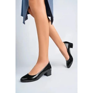 Deri Kadın Topuklu Deri Ayakkabı TRC71-0105