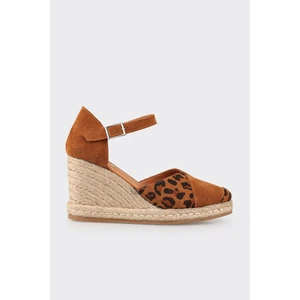 Taba Deri Kadın Espadril