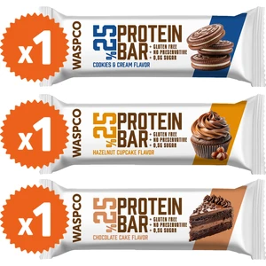 Bitter Çikolata Kaplı Protein Bar Tanışma Paketi 36g X 3 Adet (3 ÇEŞİT)