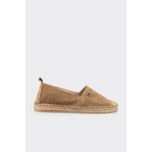 Naturel Deri Kadın Espadril