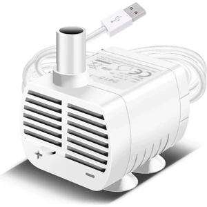 Sessiz USB Su Pompası Fırçasız Evcil Hayvan Su Sebili Kayalık Çeşme Balık Tankı Dalgıç Pompalar Akvaryum,a (Yurt Dışından)