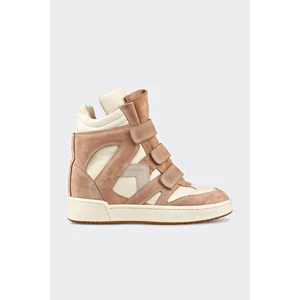 Naturel Deri Kadın Spor Bot