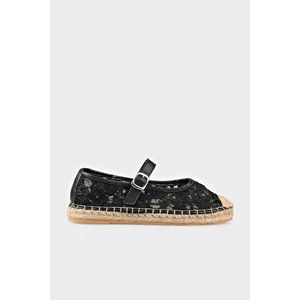 Siyah Kadın Espadril