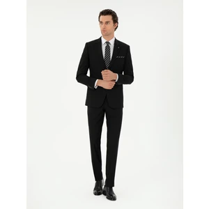 Erkek Siyah Slim Fit Klasik Takım Elbise 50310167-VR046