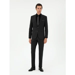 Erkek Antrasit Slim Fit Klasik Takım Elbise 50310167-VR006