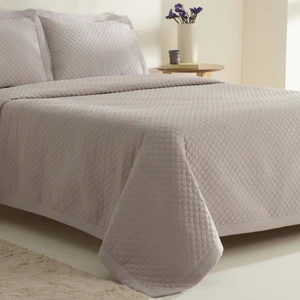 Karaca Home Anna Çift Kişilik Yatak Örtüsü Açık Mürdüm