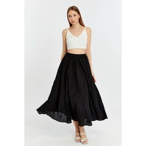 Siyah Krinkıl Vual Etek