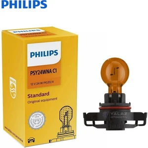 PHILIPS 12V SİNYAL AMPULÜ SOKETLİ SARI PSY24W