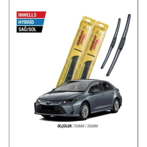Toyota Corolla Inwells Hybrid Silecek (2019-2023 Yeni Kasa Corolla ) 700-350MM