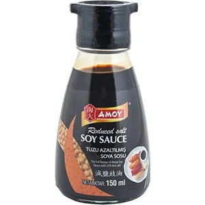 Tuzu Azaltılmış Oval Soya Sosu