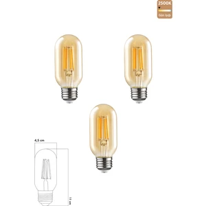 Rustik LED Ampul 6W 2500K E27 Gün Işığı Erd-45