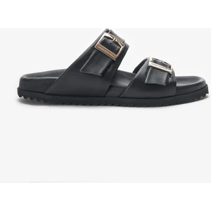 Louis Cardy Paul Siyah Hakiki Deri Kadın Terlik