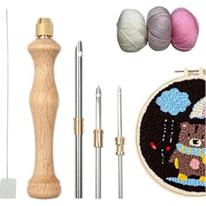 Punch Iğne Nakış Punch Iğne Seti Aplike Dikişi Için (Yurt Dışından)