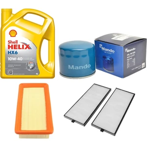 Bakım Seti Hyundaı Getz 1.3, 1.4 Benzinli 2003-2011 + Shell Helıx Hx6 10W40