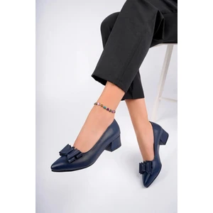 Deri Kadın Topuklu Deri Ayakkabı TRC71-1085