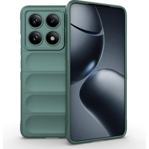 Xiaomi 14T Pro Uyumlu Kılıf Etnik Optimum Mat Kamera Korumalı Silikon Yeşil