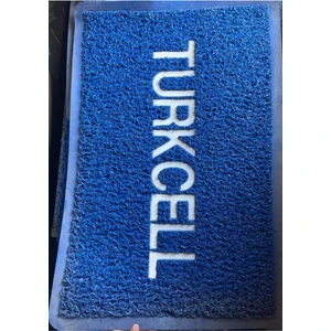 Türkcell Baskılı Kıvırcık Paspas 55 x 85 cm