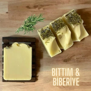 Lapina Natural Doğal Bıttım & Biberiye Saç Sabunu 100 Gr