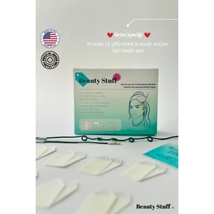 Lift 'em Up Yüz & Göz Gerdirme Bantları (10'lu Paket)-Siyah Lastikli (Made in USA)