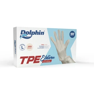 Dolphin Krem Tpe Eldiven L Beden 100 Adet