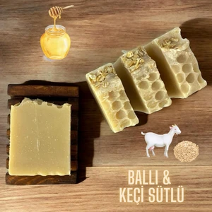 Lapina Natural Doğal Ballı Keçi Sütlü Sabun 100 Gr