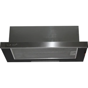 F6-Ecr Inox Panel Sürgülü Siyah Aspiratör