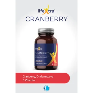 LifeXtra Cranberry 30 Yumuşak Kapsül D-Mannoz